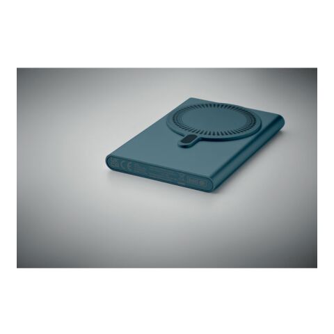 Powerbank mit Ladestation 15W blau | ohne Werbeanbringung | Nicht verfügbar | Nicht verfügbar | Nicht verfügbar