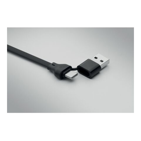 Schlüsselring mit 60W Kabel schwarz | ohne Werbeanbringung | Nicht verfügbar | Nicht verfügbar | Nicht verfügbar