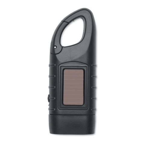 Solar-Dynamo-Taschenlampe schwarz | ohne Werbeanbringung | Nicht verfügbar | Nicht verfügbar