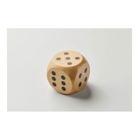 Spielwürfel Schima-Holz Ø 5cm holzfarben | ohne Werbeanbringung | Nicht verfügbar | Nicht verfügbar