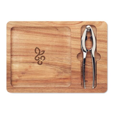 Nussknacker-Set holzfarben