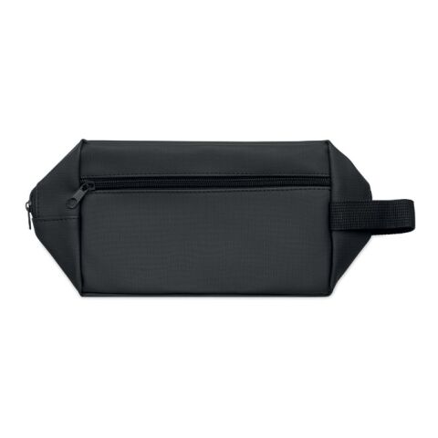 Kulturbeutel 600D RPET schwarz | ohne Werbeanbringung | Nicht verfügbar | Nicht verfügbar | Nicht verfügbar