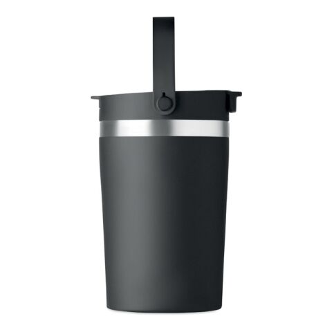 Doppelwandiger Becher 350 ml schwarz | ohne Werbeanbringung | Nicht verfügbar | Nicht verfügbar