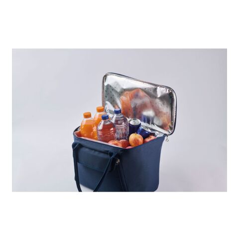 Picknick-Kühltasche RPET blau | ohne Werbeanbringung | Nicht verfügbar | Nicht verfügbar | Nicht verfügbar