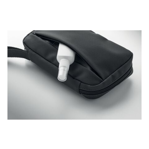 Kulturbeutel 600D RPET schwarz | ohne Werbeanbringung | Nicht verfügbar | Nicht verfügbar | Nicht verfügbar