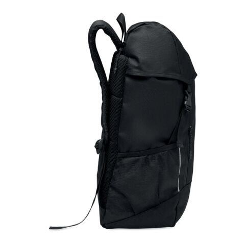 RPET-Rucksack 15L schwarz