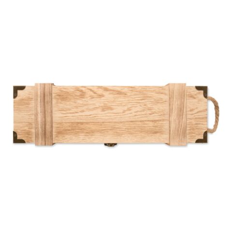 Weinkiste Paulownia-Holz holzfarben