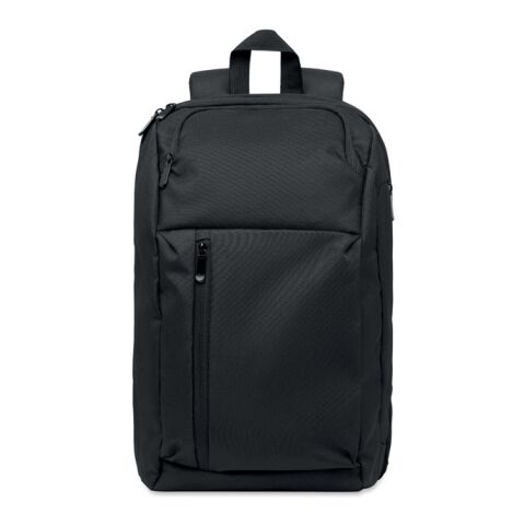 15" RPET Laptop-Rucksack 15L schwarz