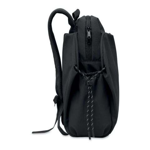 16" Laptop-Rucksack Nylon schwarz