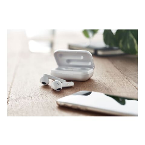 TWS 5.0 Ohrhörer Set weiß | ohne Werbeanbringung | Nicht verfügbar | Nicht verfügbar | Nicht verfügbar