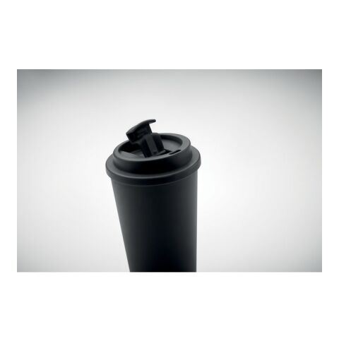 Doppelwandiger Becher 475ml schwarz | ohne Werbeanbringung | Nicht verfügbar | Nicht verfügbar