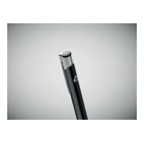 Kugelschreiber recyceltes Alu 'Dona' schwarz | ohne Werbeanbringung | Nicht verfügbar | Nicht verfügbar