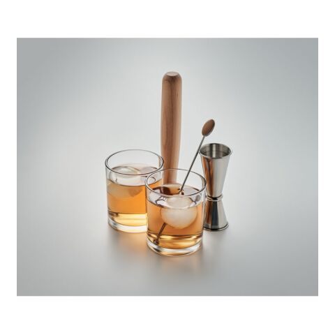 Cocktail-Set mattsilber | ohne Werbeanbringung | Nicht verfügbar | Nicht verfügbar