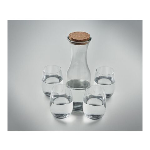 Set aus recyceltem Glas transparent | ohne Werbeanbringung | Nicht verfügbar | Nicht verfügbar