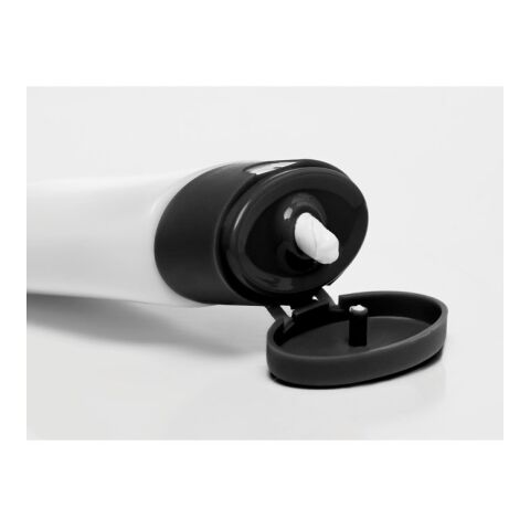 Sonnencreme mit Karabiner schwarz | ohne Werbeanbringung | Nicht verfügbar | Nicht verfügbar | Nicht verfügbar