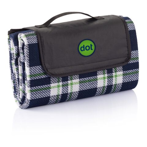 Tartan Picknickdecke navy blau | ohne Werbeanbringung | Nicht verfügbar | Nicht verfügbar | Nicht verfügbar