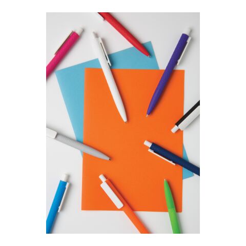 X3-Stift mit Smooth-Touch navy blau-weiß | ohne Werbeanbringung | Nicht verfügbar | Nicht verfügbar