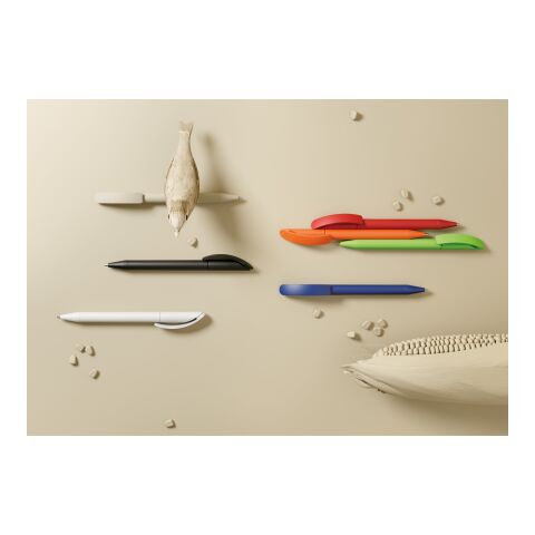 Prodir DS3 Drehkugelschreiber Biotic Pen weiß | Blau | ohne Werbeanbringung | ohne Werbeanbringung