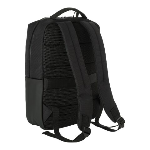 Polyester (600D) Laptop-Rucksack Oscar Schwarz | ohne Werbeanbringung | Nicht verfügbar | Nicht verfügbar