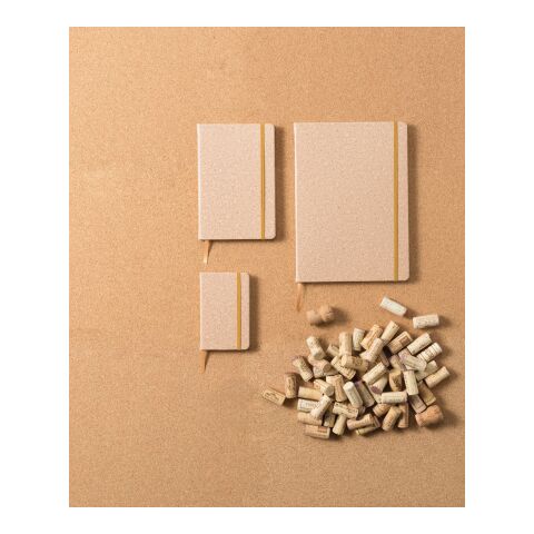 Notizbuch &#039;Korky&#039; aus PU DIN A5 Braun | ohne Werbeanbringung | Nicht verfügbar | Nicht verfügbar