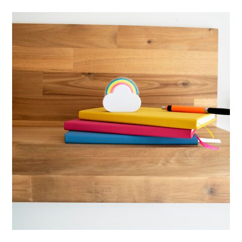 Klebeband-Spender &#039;Rainbow&#039; in Wolkenform Weiß | ohne Werbeanbringung | Nicht verfügbar | Nicht verfügbar