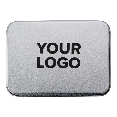 Metallkiste mit Spielkarten Schwarz | ohne Werbeanbringung | Nicht verfügbar | Nicht verfügbar