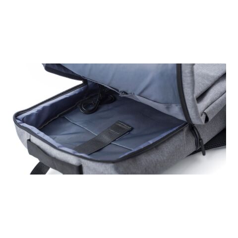 Polyester (600D) Rucksack Carlito Schwarz | ohne Werbeanbringung | Nicht verfügbar | Nicht verfügbar