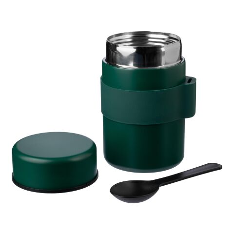 Doppelwandige Lunchbox Niko aus Edelstahl Grau | ohne Werbeanbringung | Nicht verfügbar | Nicht verfügbar