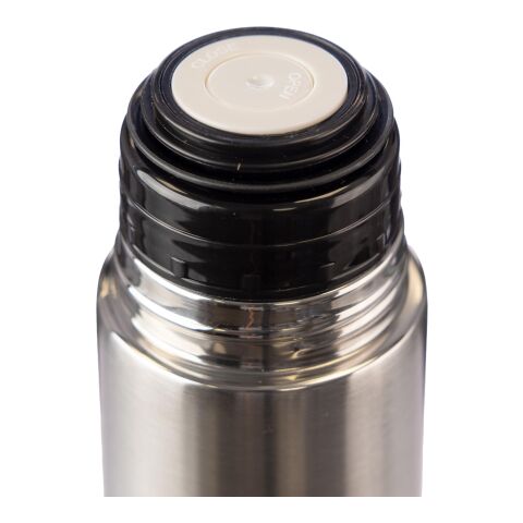 Doppelwandige Edelstahlflasche Jan Silber | ohne Werbeanbringung | Nicht verfügbar | Nicht verfügbar
