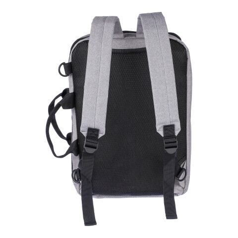 rPET Polyester (300D) Rucksack Mallory Schwarz | ohne Werbeanbringung | Nicht verfügbar | Nicht verfügbar