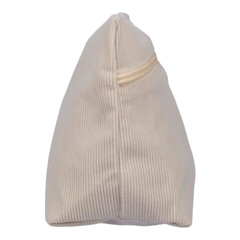 Kosmetiktasche aus Cord mit Reißverschluss Tia pastellrosa | ohne Werbeanbringung | Nicht verfügbar | Nicht verfügbar