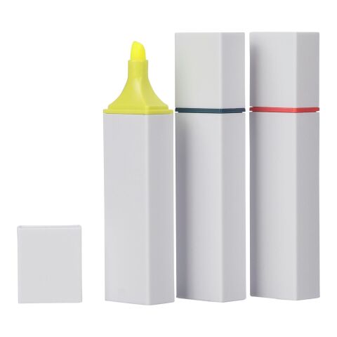 Recycelter ABS-Textmarker Kavi Hellblau | ohne Werbeanbringung