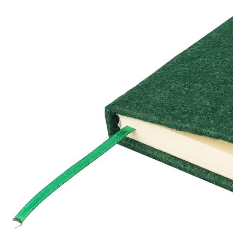 Notizbuch aus recyceltem Filz (A5) Dario Grau | ohne Werbeanbringung | Nicht verfügbar | Nicht verfügbar