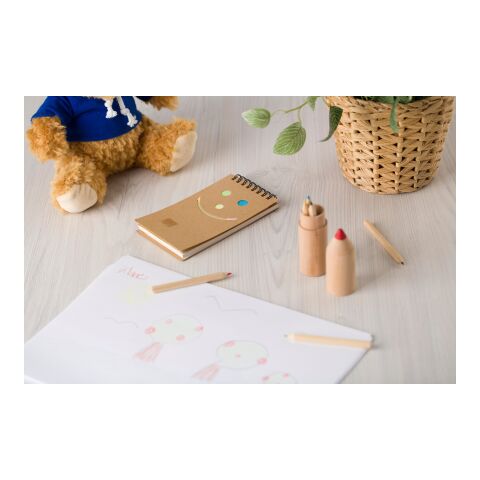 Notizbuch aus Karton Kim Braun | ohne Werbeanbringung | Nicht verfügbar | Nicht verfügbar