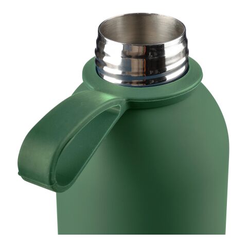 Doppelwandige Trinkflasche aus recyceltem Edelstahl (500 ml) Sena Blau | ohne Werbeanbringung | Nicht verfügbar | Nicht verfügbar