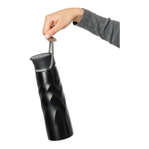 BrandCharger Vortex Athletica Trinkflasche Schwarz