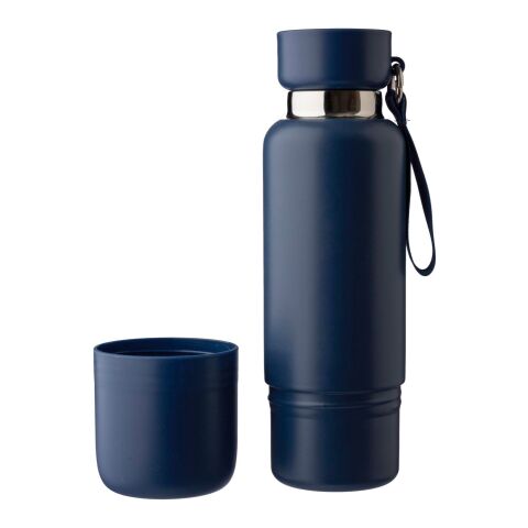 Doppelwandige Flasche aus Edelstahl (500 ml) Lieselotte Blau
