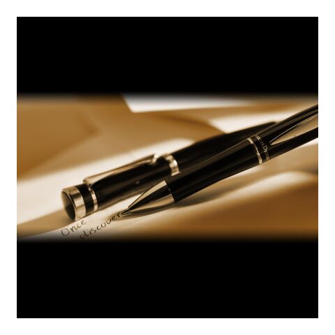 Charles Dickens Kugelschreiber &#039;Rochester&#039; aus Metall Schwarz | ohne Werbeanbringung | Nicht verfügbar | Nicht verfügbar