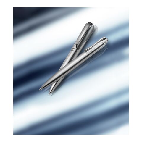 Charles Dickens Kugelschreiber &#039;Oliver&#039; aus Metall Silber | ohne Werbeanbringung | Nicht verfügbar | Nicht verfügbar