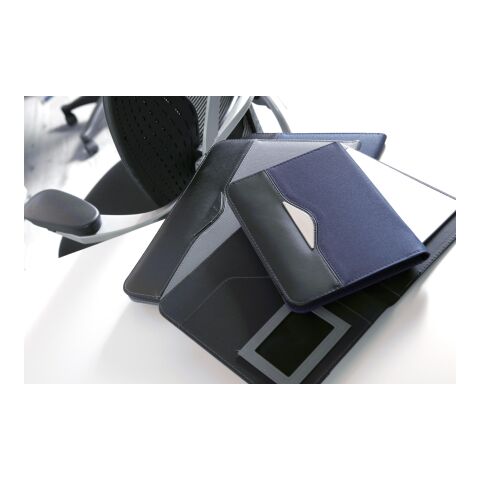 Dokumentenmappe &#039;Diplomat&#039; aus Polyester/Kunstleder Grau | ohne Werbeanbringung | Nicht verfügbar | Nicht verfügbar