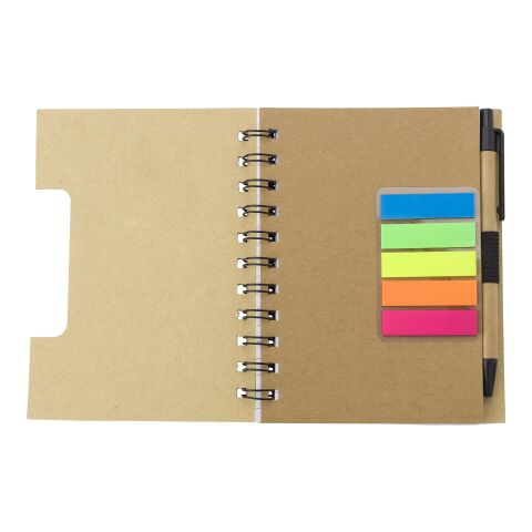 Ringbuch mit Kugelschreiber Braun | ohne Werbeanbringung | Nicht verfügbar | Nicht verfügbar