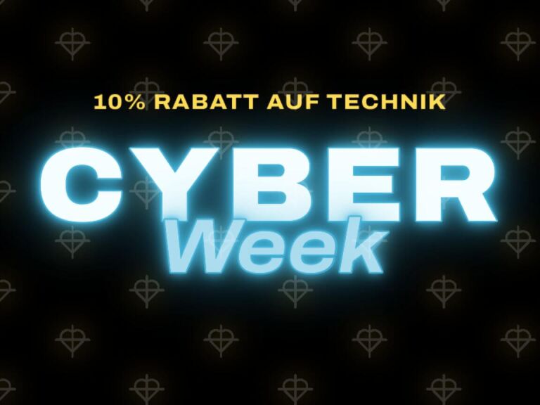 Cyber Week: 10% Rabatt auf Technik