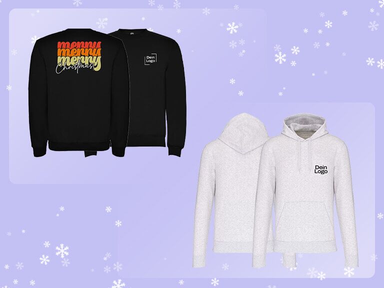 Pullover &amp; Sweatshirts mit deinem Logo