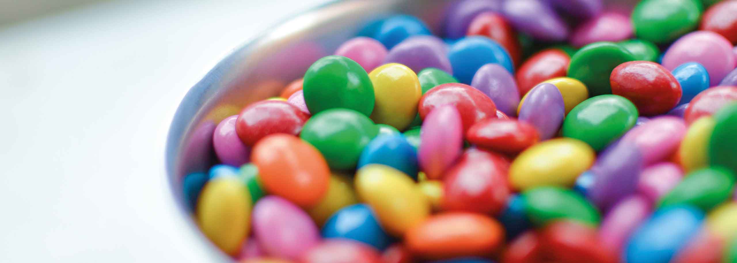 m&m mit Logo