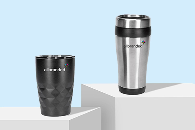 Thermobecher mit Logo