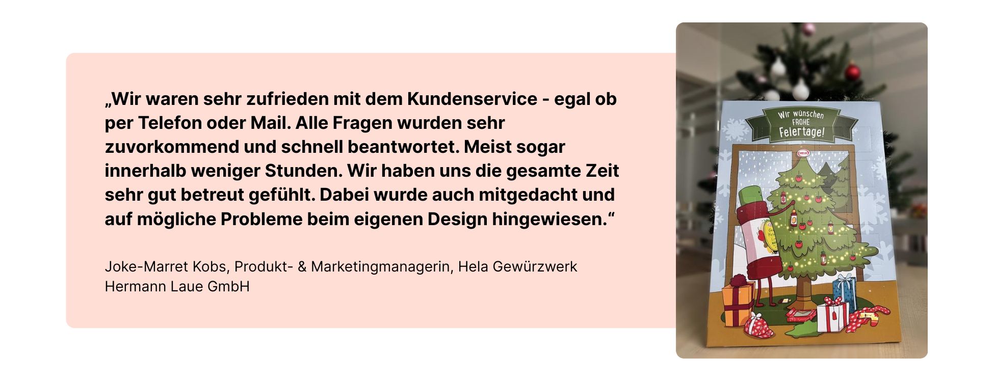 Hela Erfolgsgeschichte Statement zu allbranded